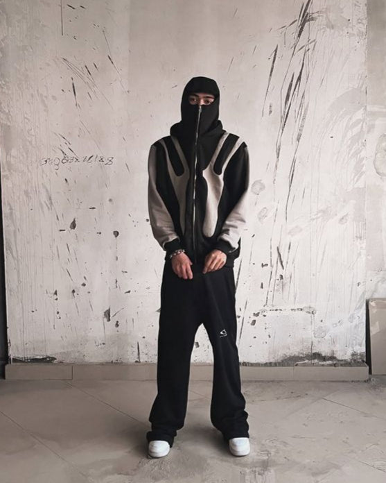 OUTLAW BALACLAVA ZIP UP HOODIE