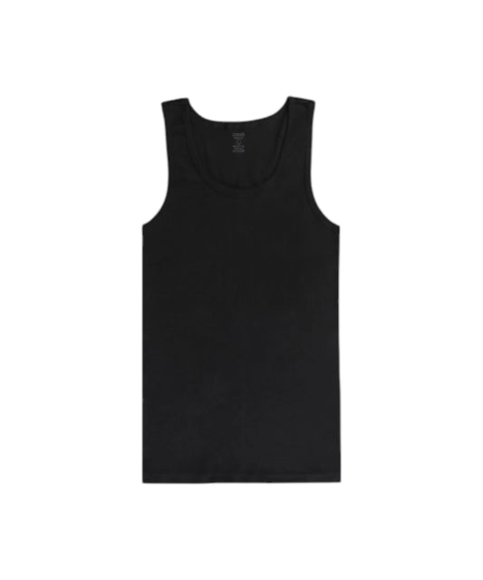 Basic plain black Tank top