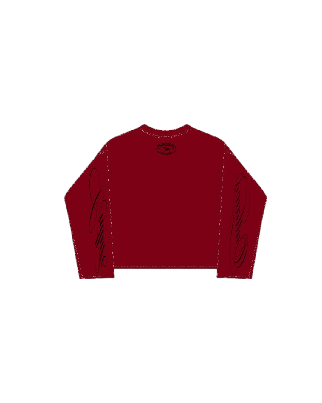 Signature long sleeve Cherry Red