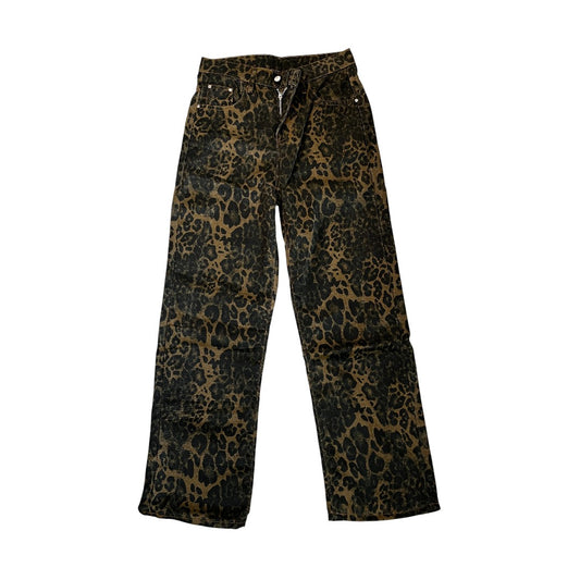Cheetah print outlaws jeans