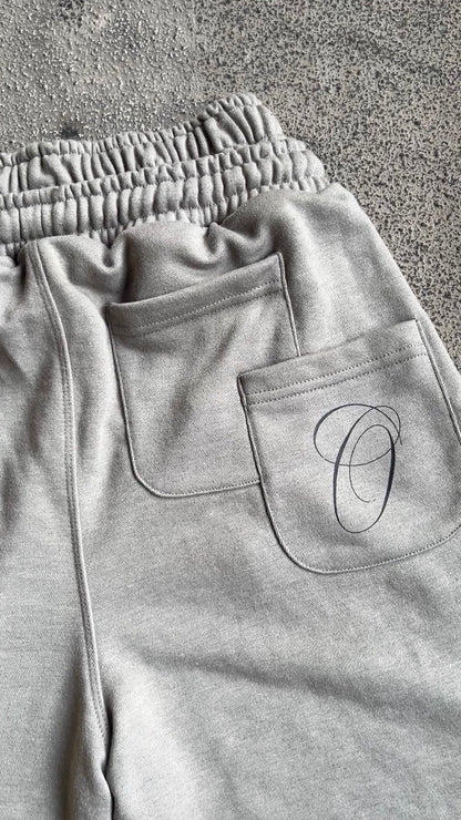 GRAY OUTLAW SHORTS