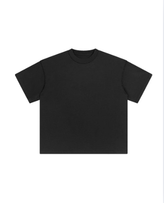 Basic plain black t shirt
