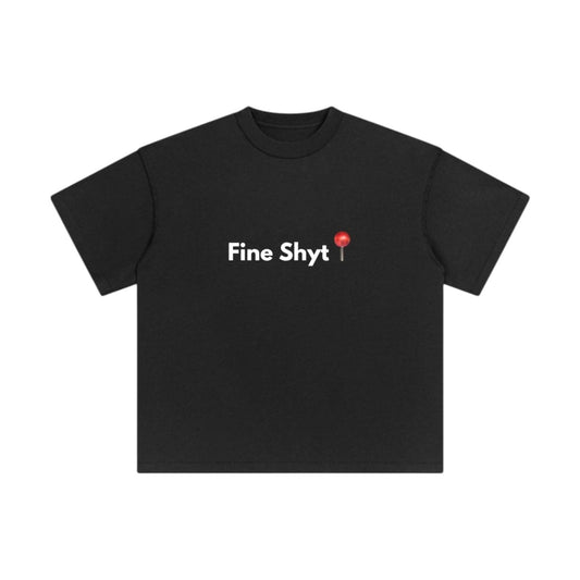 FINE SHYT Black T-shirt