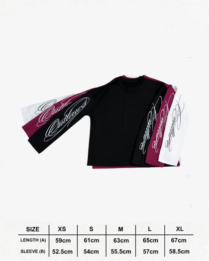 Signature long sleeve Black